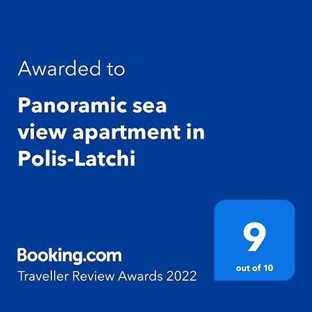 Panoramic Sea View Apartment In Polis-Latchi المظهر الخارجي الصورة